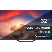 Телевизор QLED Haier 32" Smart TV S2 Pro Frameless черный FULL HD 60Hz DVB-T DVB-T2 DVB-C DVB-S DVB-S2 USB WiFi Smart TV (RUS)