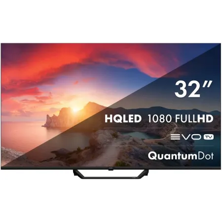 Телевизор QLED Haier 32" Smart TV S2 Pro Frameless черный FULL HD 60Hz DVB-T DVB-T2 DVB-C DVB-S DVB-S2 USB WiFi Smart TV (RUS)