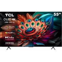 Телевизор QLED TCL 55" 55С655 черный 4K Ultra HD 60Hz DVB-T DVB-T2 DVB-C DVB-S DVB-S2 USB WiFi Smart TV (RUS)