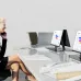 Кронштейн для мониторов Onkron NWS-SC24 черный 13"-24" макс.15кг настольный
