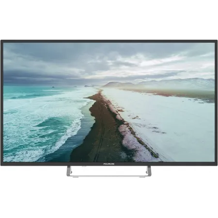 Телевизор LED PolarLine 43" 43PL52TC-SM черный/серебристый FULL HD 60Hz DVB-T DVB-T2 DVB-C DVB-S2 USB WiFi Smart TV (RUS)