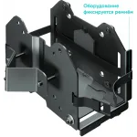 Кронштейн для мониторов Onkron A2N черный 17"-27" макс.5кг настенный