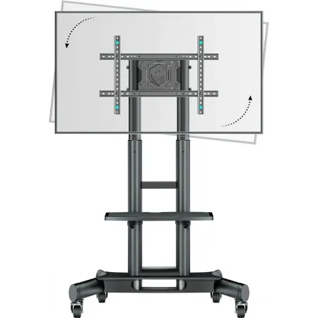 Стойка для телевизора Onkron TS1551 R черный 40"-75" макс.50кг напольный мобильный