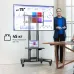 Стойка для телевизора Onkron TS1551 R черный 40"-75" макс.50кг напольный мобильный