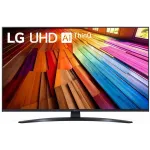 Телевизор LED LG 43" 43UT81006LA.ARUG черный 4K Ultra HD 60Hz DVB-T DVB-T2 DVB-C DVB-S2 USB WiFi Smart TV