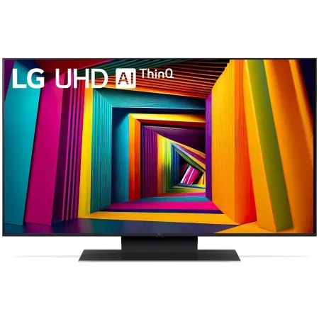 Телевизор LED LG 43" 43UT91006LA.ARUG черный 4K Ultra HD 60Hz DVB-T DVB-T2 DVB-C DVB-S DVB-S2 USB WiFi Smart TV