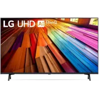 Телевизор LED LG 75" 75UT80006LA.ARUG черный 4K Ultra HD 60Hz DVB-T DVB-T2 DVB-C DVB-S DVB-S2 USB WiFi Smart TV