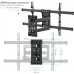 Кронштейн для телевизора Kromax CORBEL-10 титан 32"-75" макс.45кг настенный поворот и наклон