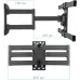 Кронштейн для телевизора Kromax CORBEL-10 титан 32"-75" макс.45кг настенный поворот и наклон