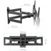 Кронштейн для телевизора Kromax CORBEL-11 титан 32"-75" макс.45кг настенный поворот и наклон