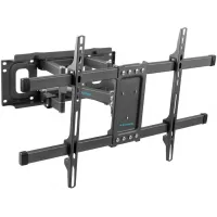 Кронштейн для телевизора Kromax CORBEL-8 титан 32"-75" макс.55кг настенный поворот и наклон