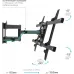 Кронштейн для телевизора Kromax CORBEL-8 титан 32"-75" макс.55кг настенный поворот и наклон