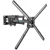 Кронштейн для телевизора Kromax CORBEL-9 титан 32"-75" макс.55кг настенный поворот и наклон