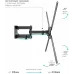 Кронштейн для телевизора Kromax CORBEL-9 титан 32"-75" макс.55кг настенный поворот и наклон