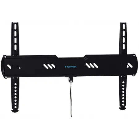 Кронштейн для телевизора Kromax Ultra Slim-100 черный 32"-90" макс.55кг настенный фиксированный