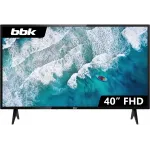 Телевизор LED BBK 40" 40LEM-1057/FTS2C (B) черный FULL HD 60Hz DVB-T2 DVB-C DVB-S2 USB (RUS)