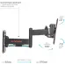 Кронштейн для телевизора Arm Media MARS-6 черный 10"-32" макс.25кг настенный поворотно-выдвижной и наклонный