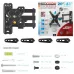 Кронштейн для телевизора Arm Media MARS-8 черный 20"-43" макс.25кг настенный поворотно-выдвижной и наклонный