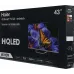 Телевизор QLED Haier 43" Smart TV S4 Frameless серебристый/серебристый 4K Ultra HD 60Hz DVB-T DVB-T2 DVB-C DVB-S DVB-S2 USB WiFi Smart TV (RUS)