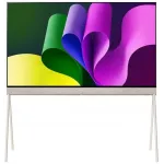 Телевизор OLED LG 55" 55LX1T6LA.ARUG Pose бежевый 4K Ultra HD 120Hz DVB-T DVB-T2 DVB-C DVB-S DVB-S2 USB WiFi Smart TV