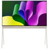 Телевизор OLED LG 48" 48LX1T6LA.ARUG Pose бежевый 4K Ultra HD 120Hz DVB-T DVB-T2 DVB-C DVB-S DVB-S2 USB WiFi Smart TV