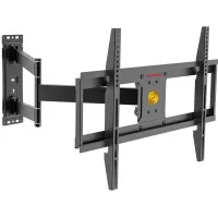 Кронштейн для телевизора Arm Media PARAMOUNT-75 черный 32"-70" макс.60кг настенный поворот и наклон