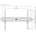 Кронштейн для телевизора Ultramounts UM820 черный 37"-86" макс.40кг настенный фиксированный