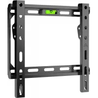 Кронштейн для телевизора Ultramounts UM821 черный 13"-43" макс.45кг настенный фиксированный