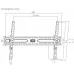 Кронштейн для телевизора Ultramounts UM846 черный 37"-86" макс.45кг настенный наклон