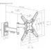 Кронштейн для телевизора Ultramounts UM956 черный 32"-86" макс.20кг настенный поворот и наклон