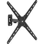 Кронштейн для телевизора Ultramounts UM957 черный 13"-55" макс.25кг настенный поворот и наклон