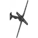 Кронштейн для телевизора Ultramounts UM957 черный 13"-55" макс.25кг настенный поворот и наклон