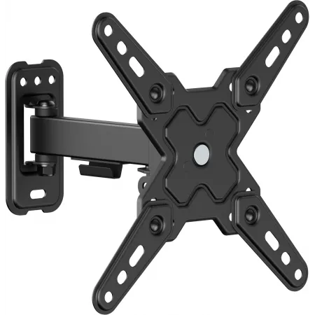 Кронштейн для телевизора Ultramounts UM966 черный 13"-43" макс.20кг настенный поворот и наклон
