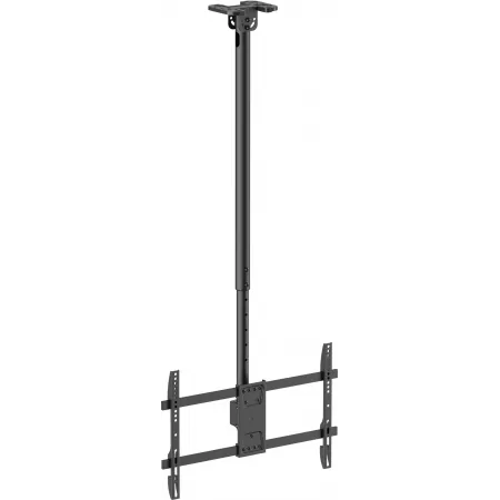 Кронштейн для телевизора Ultramounts UM961 черный 43"-86" макс.60кг потолочный поворот и наклон