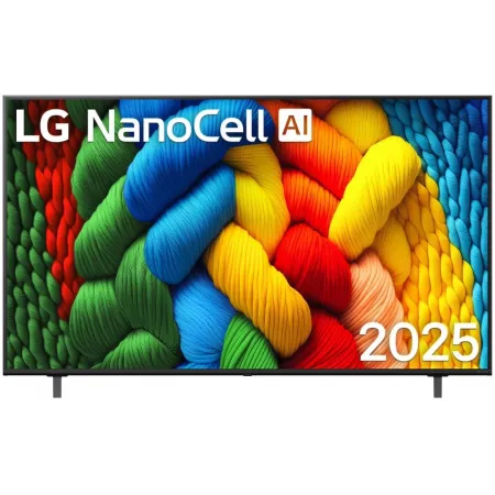 Телевизор LED LG 65" 65NANO81A6A.ARUG черный 4K Ultra HD 60Hz DVB-T DVB-T2 DVB-C DVB-S DVB-S2 USB WiFi Smart TV