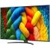 Телевизор LED LG 75" 75NANO81A6A.ARUG синяя сажа 4K Ultra HD 60Hz DVB-T DVB-T2 DVB-C DVB-S DVB-S2 USB WiFi Smart TV