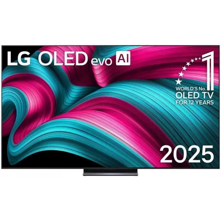 Телевизор OLED LG 83" OLED83C5RLA.ARUG черный/серебристый 4K Ultra HD 120Hz DVB-T DVB-T2 DVB-C DVB-S2 USB WiFi Smart TV