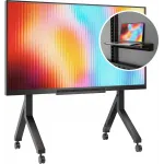 Стойка для телевизора Onkron TS2081 черный 70"-110" макс.120.5кг напольный мобильный