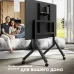 Стойка для телевизора Onkron TS2081 черный 70"-110" макс.120.5кг напольный мобильный