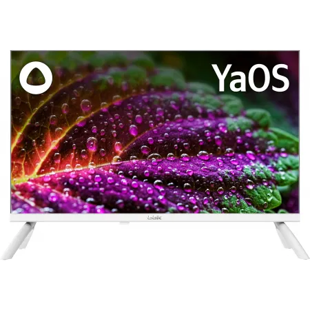 Телевизор LED BBK 24" 24LEX-7242/TS2C (W) Яндекс.ТВ белый FULL HD 50Hz DVB-T2 DVB-C DVB-S2 USB WiFi Smart TV (RUS)