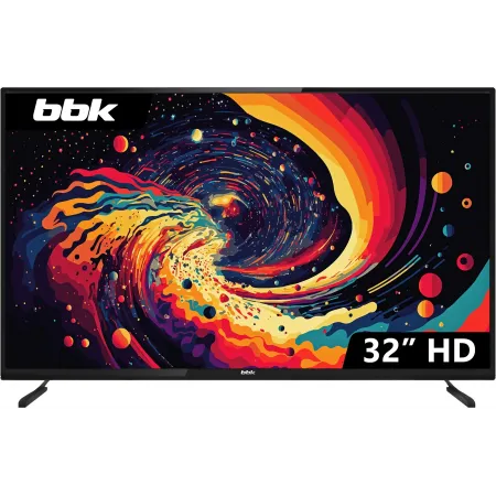 Телевизор LED BBK 32" 32LEM-1028/TS2C (B) черный HD 60Hz DVB-T DVB-T2 DVB-C DVB-S2 USB (RUS)