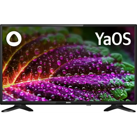 Телевизор LED BBK 31.5" 32LEX-7218/TS2C (B) Яндекс.ТВ черный HD 60Hz DVB-T2 DVB-C DVB-S2 USB WiFi Smart TV