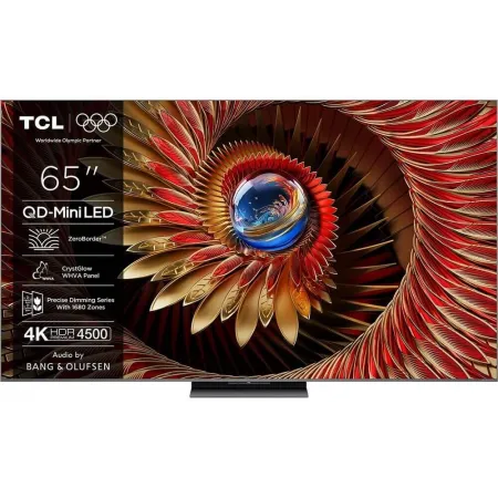 Телевизор QLED TCL 65" 65C8K черный 4K Ultra HD 144Hz DVB-T DVB-T2 DVB-C DVB-S DVB-S2 USB WiFi Smart TV