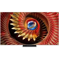 Телевизор QLED TCL 85" 85C8K черный 4K Ultra HD 144Hz DVB-T DVB-T2 DVB-C DVB-S DVB-S2 USB WiFi Smart TV