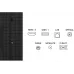 Телевизор QLED TCL 85" 85C8K черный 4K Ultra HD 144Hz DVB-T DVB-T2 DVB-C DVB-S DVB-S2 USB WiFi Smart TV