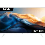 Телевизор LED BBK 32" 32LEM-1041/TS2C (W) белый HD 60Hz DVB-T2 DVB-C DVB-S2 USB (RUS)