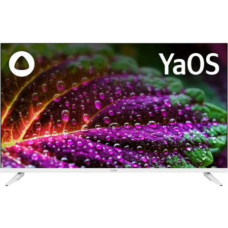 Телевизор LED BBK 40" 40LEX-7241/FTS2C (W) YaOS белый FULL HD 60Hz DVB-T2 DVB-C DVB-S2 USB WiFi Smart TV (RUS)