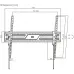Кронштейн для телевизора Ultramounts UM850T черный 43"-100" макс.75кг настенный наклон