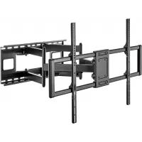 Кронштейн для телевизора Ultramounts UM969 черный 60"-120" макс.120кг настенный поворот и наклон