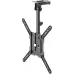 Кронштейн для телевизора Ultramounts UM967 черный 23"-55" макс.20кг потолочный поворот и наклон